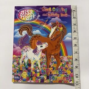 Lisa Frank Giant Coloring &‎ Activity Book Friends Forever Pony & Horse Cover